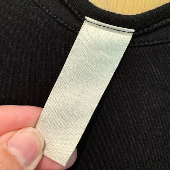 Allison Joy Relaxed Fit Black High Low Tank Dress / small - Picture 4 of 8